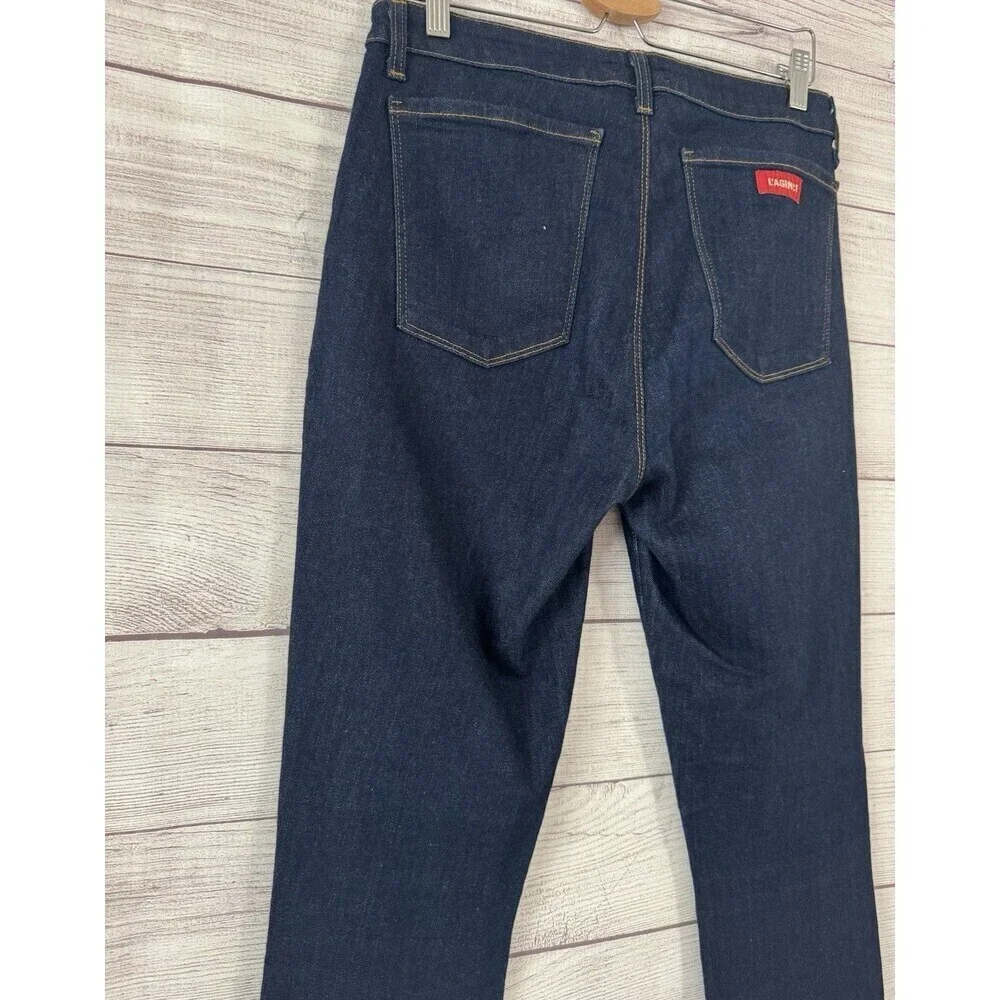 L’agence Zeppelin High Rise Skinny Jeans In Rinse Wash Size 30